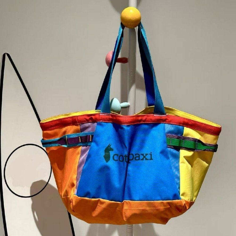 Cotopaxi Colorful Tote Bag Dopamine Outdoor Travel Bag